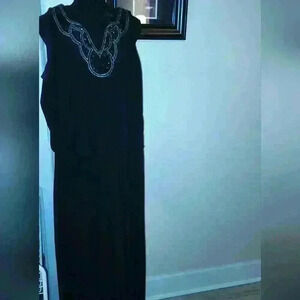 Dress Barn women's jumper. Semi-formal black jumper. Size large